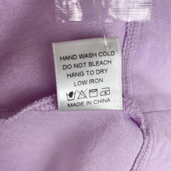 Tuckernuck Meryl Shirt Dress Size XS Lilac Purple Cotton Pomander Place - Picture 13 of 14